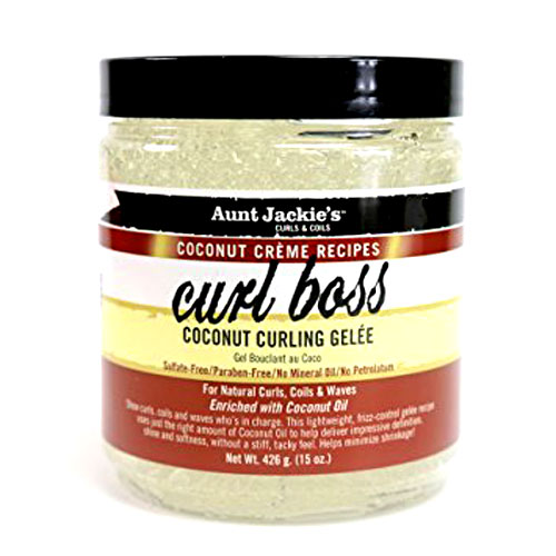 Aunt Jackie's Curl Boss Coconut Curling Gelée 15oz